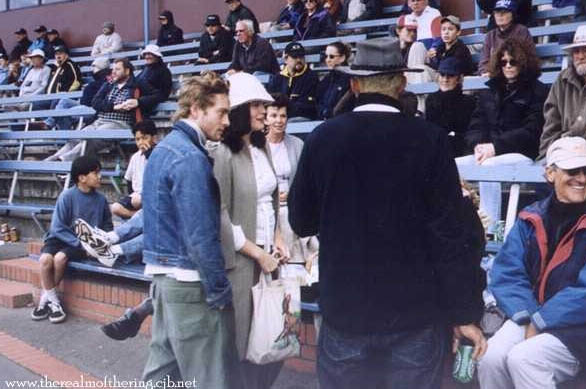 with boyfriend Royston Langdon