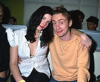 with fiance - Royston Langdon