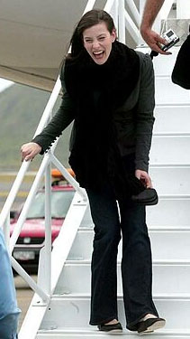 Leaving New Zealand after The Return Of The King Premiere, December 2nd 2003