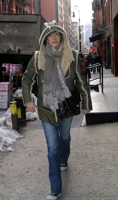 Walking in Soho, New York City, February 24th 2003