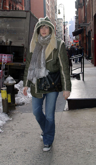 Walking in Soho, New York City, February 24th 2003