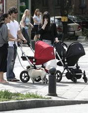 with Rene Lopez, his wife and son