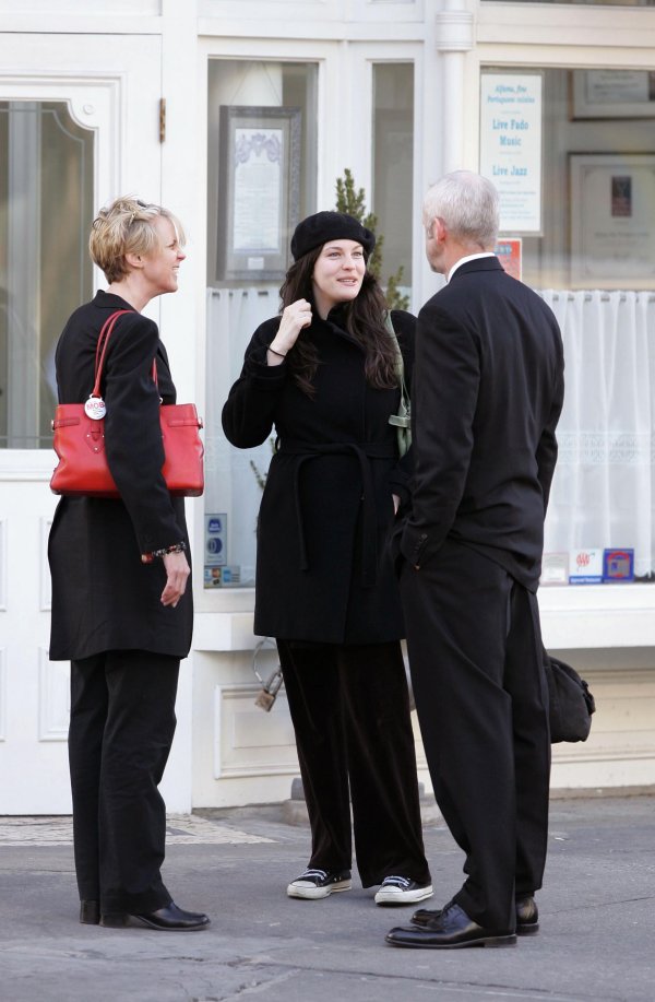 with David Morse and a friend