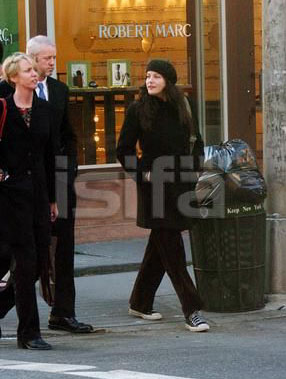 with David Morse and a friend