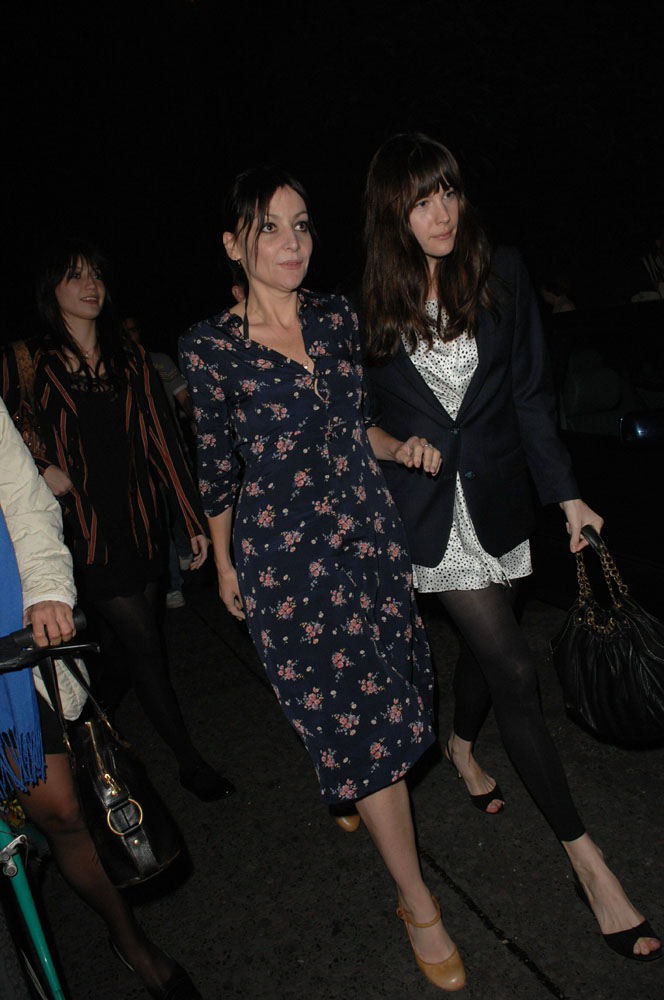 with Pearl and Daisy Lowe