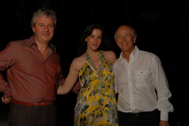 with Alain Lorenzo (CEO of Givenchy Parfums) and Fabio Piccirillo
