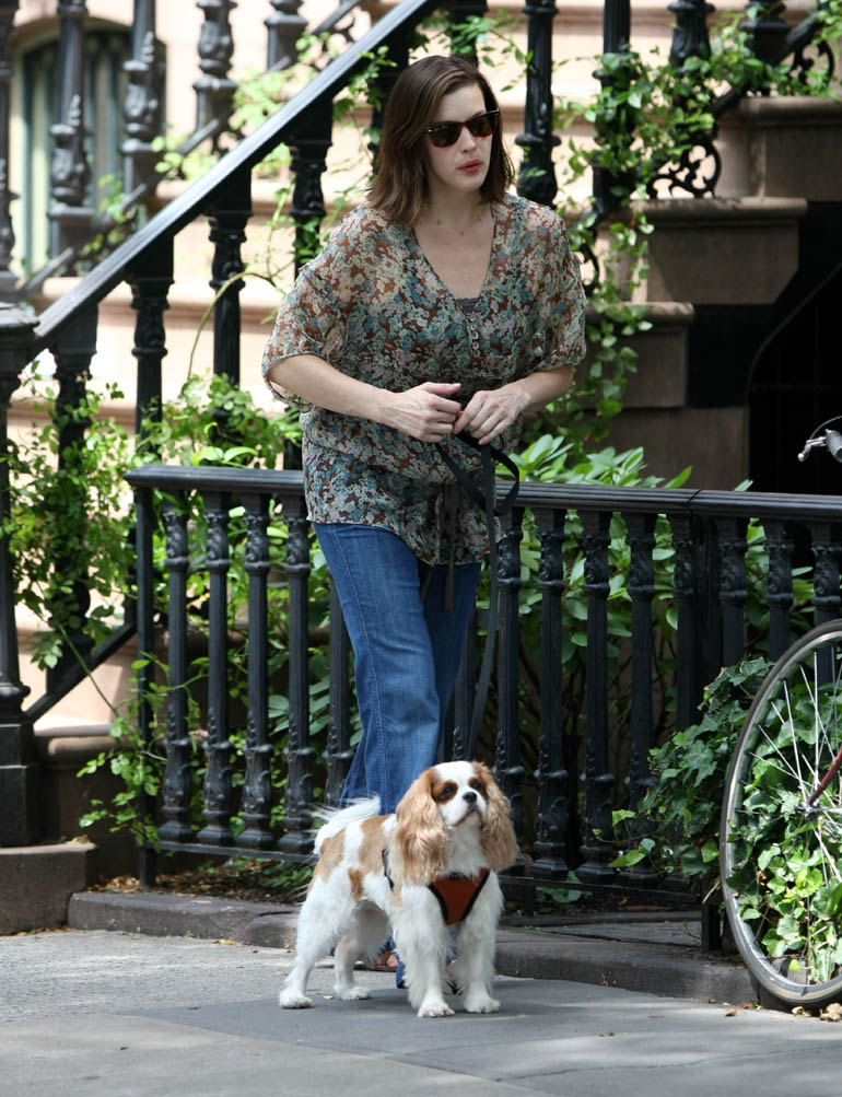 with Neal the dog