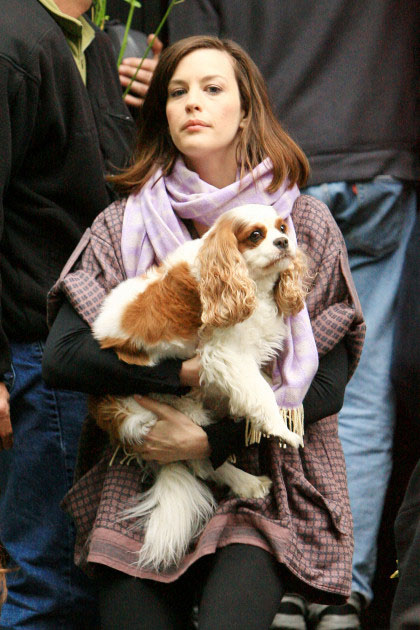 with Neal the dog