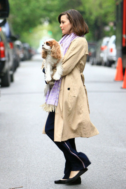 with Neal the dog