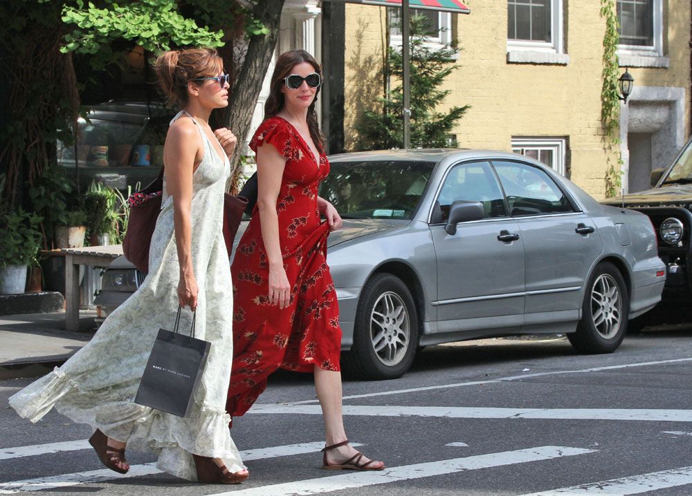 with Eva Mendes