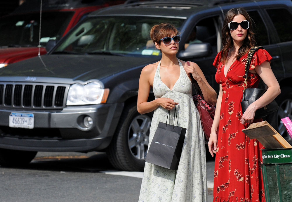 with Eva Mendes