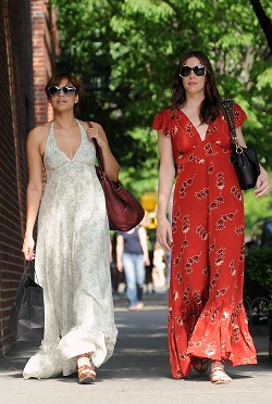 with Eva Mendes