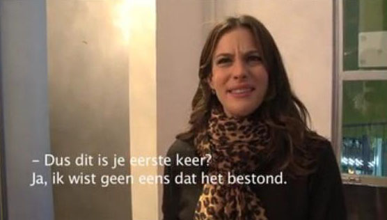 visiting the Dutch pavilion