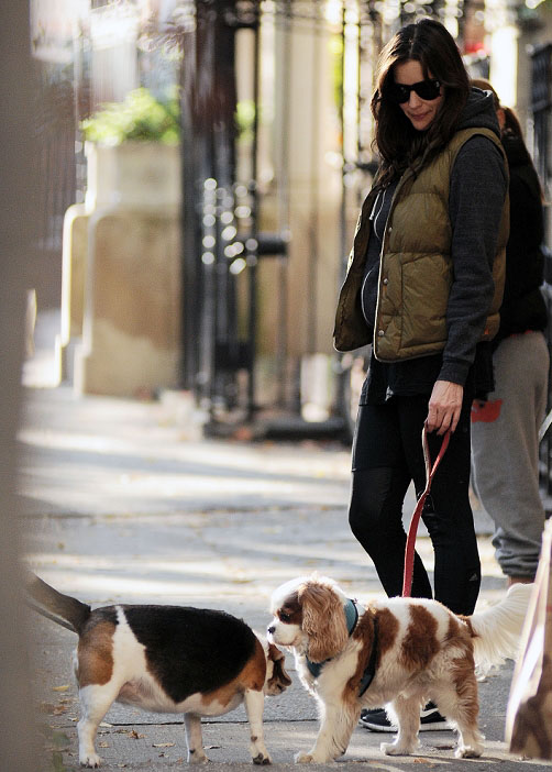 with Neal the dog
