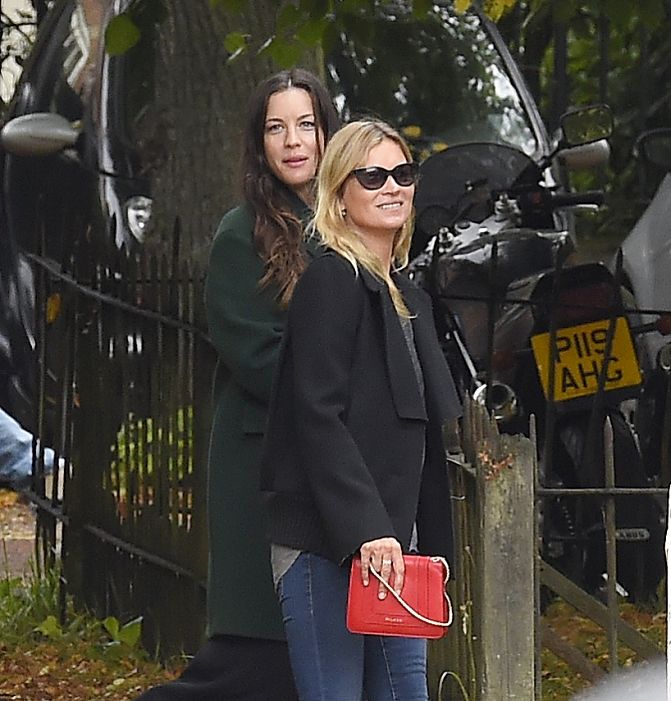 with Kate Moss