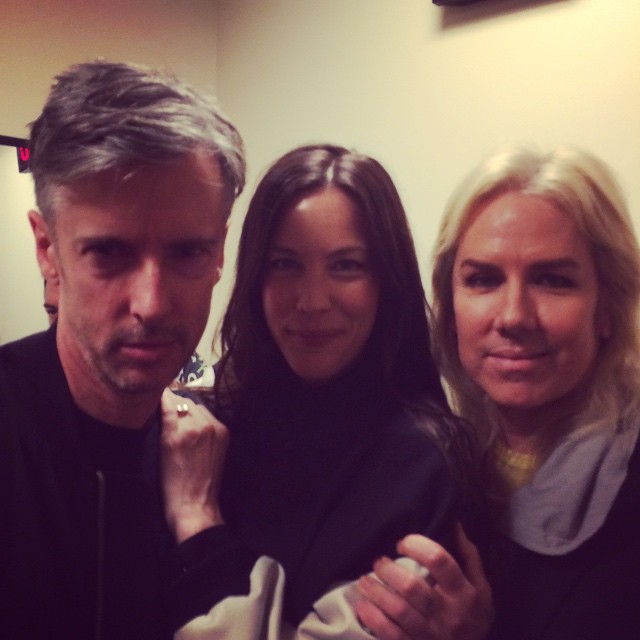 with Bill Mullen and Miss Guy