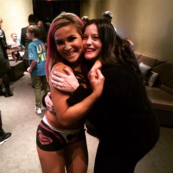 with Natalya