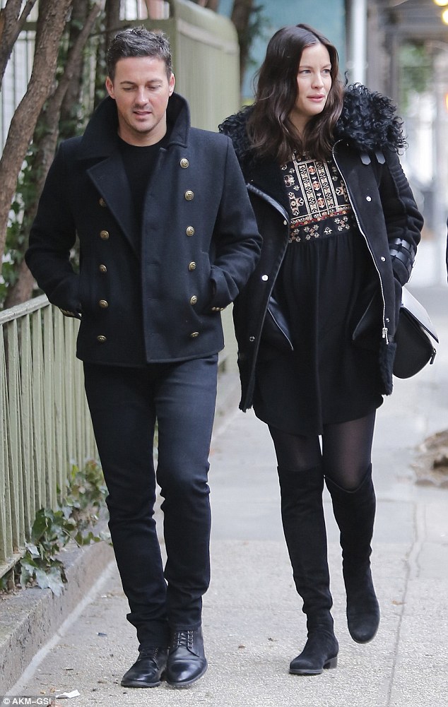 with fiance David Gardner