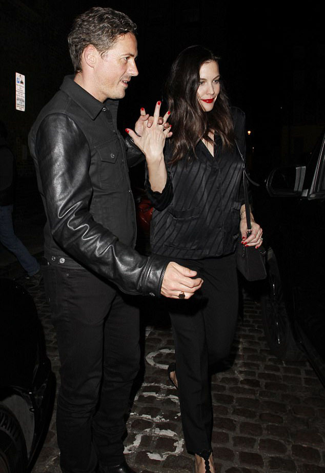 with fiance David Gardner