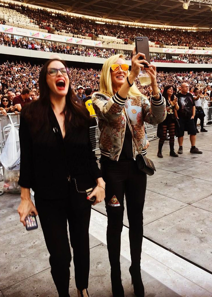 with Kimberly Stewart, from Kimberly Stewart's Instagram