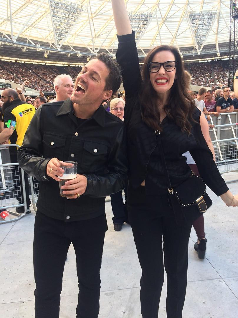 "Omg omg omg Guns N' Roses my favorite !!!", from Liv's Instagram
