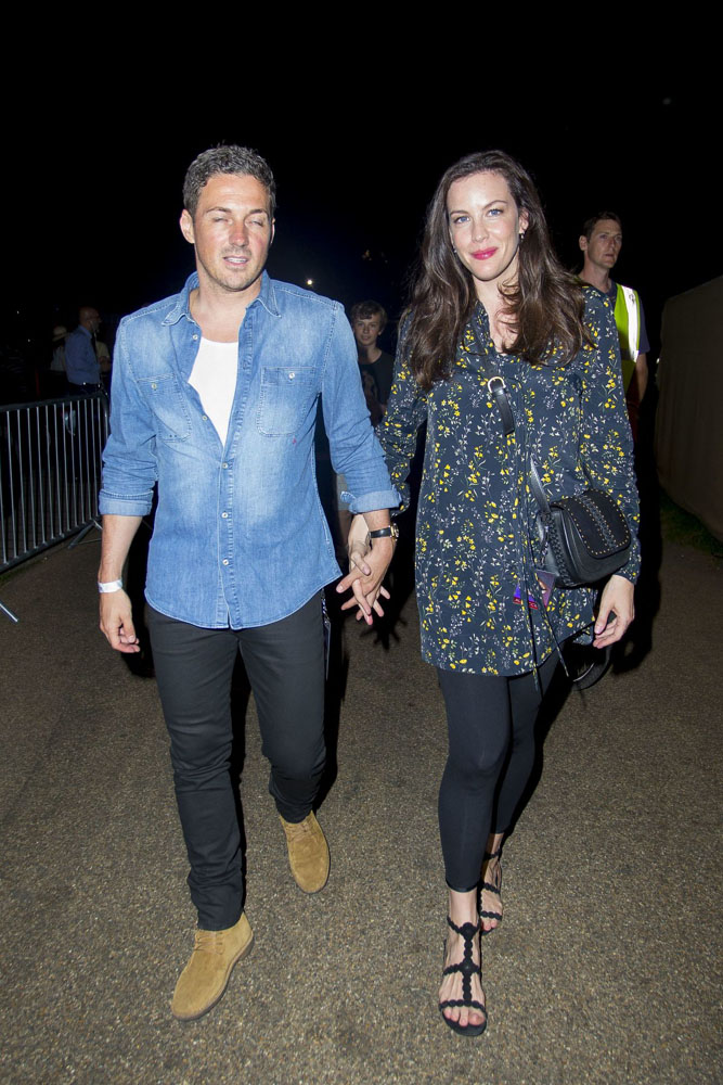 with fiance David Gardner
