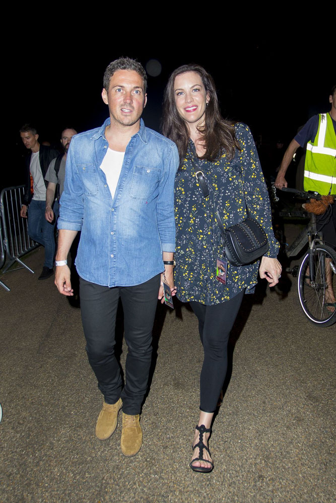 with fiance David Gardner