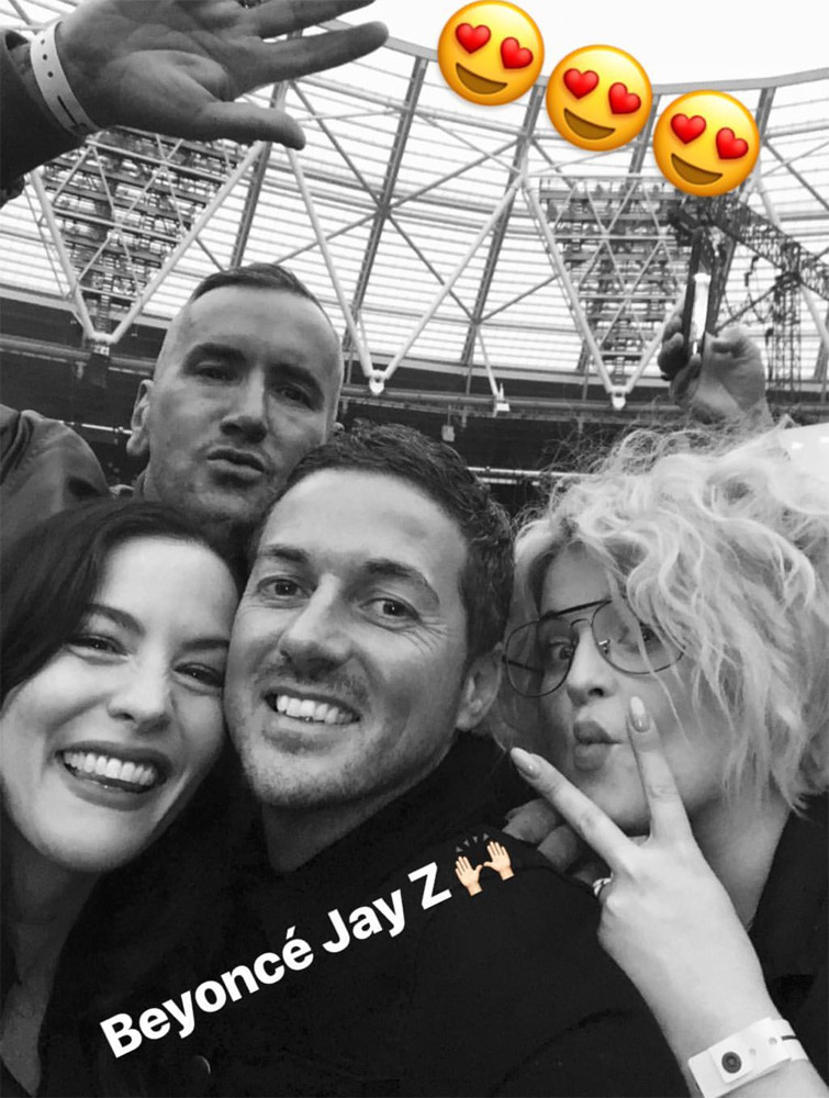 with DJ Fat Tony, David Gardner and Kelly Osbourne, from David Gardner's Instagram