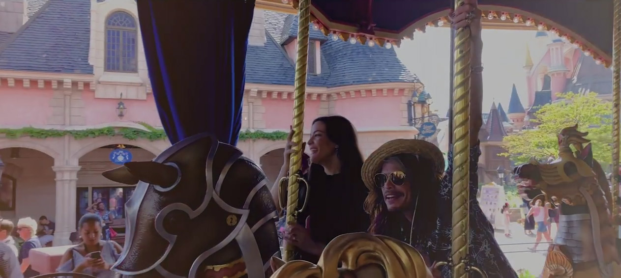 with dad - Steven Tyler