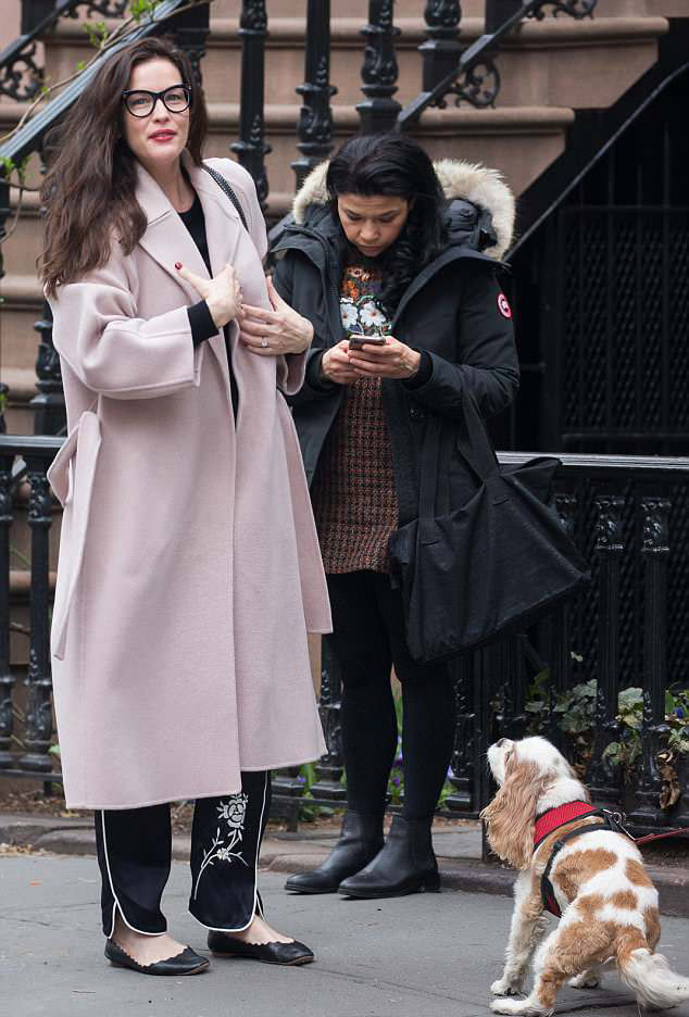 with Neal the dog