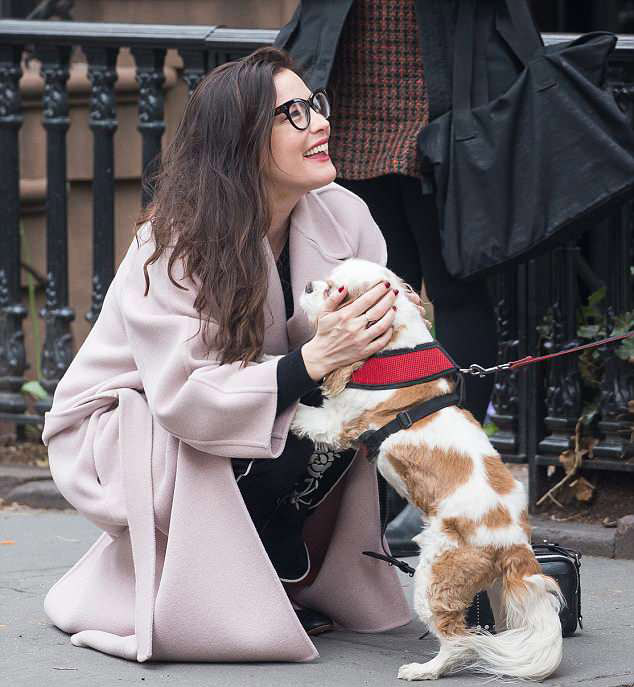 with Neal the dog