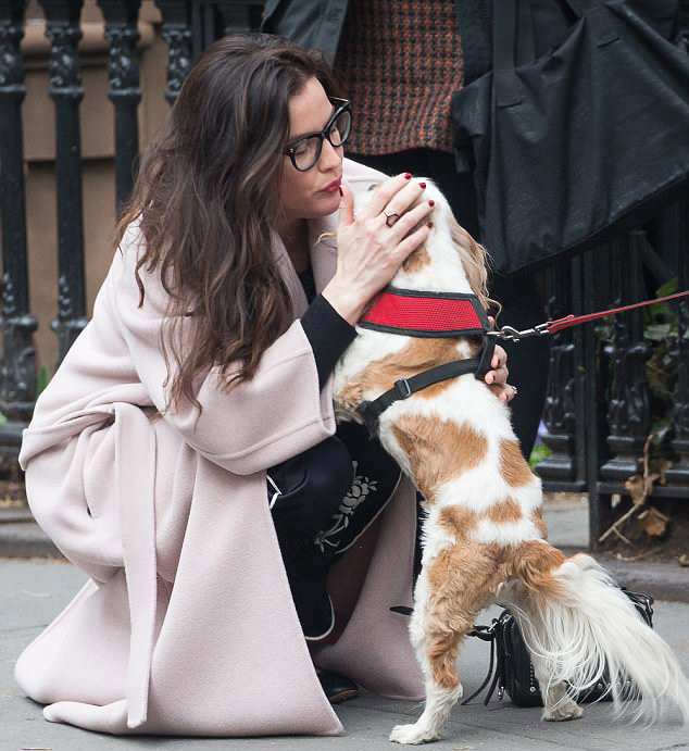 with Neal the dog