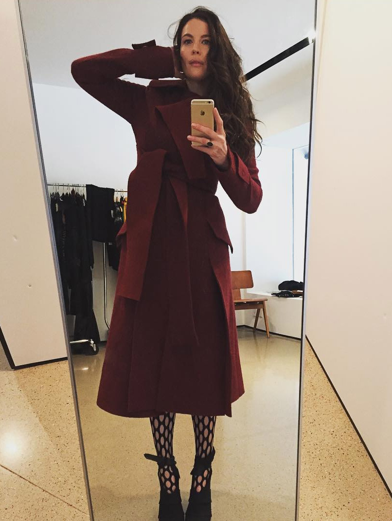 "fall photo shoot fun @proenzaschouler"