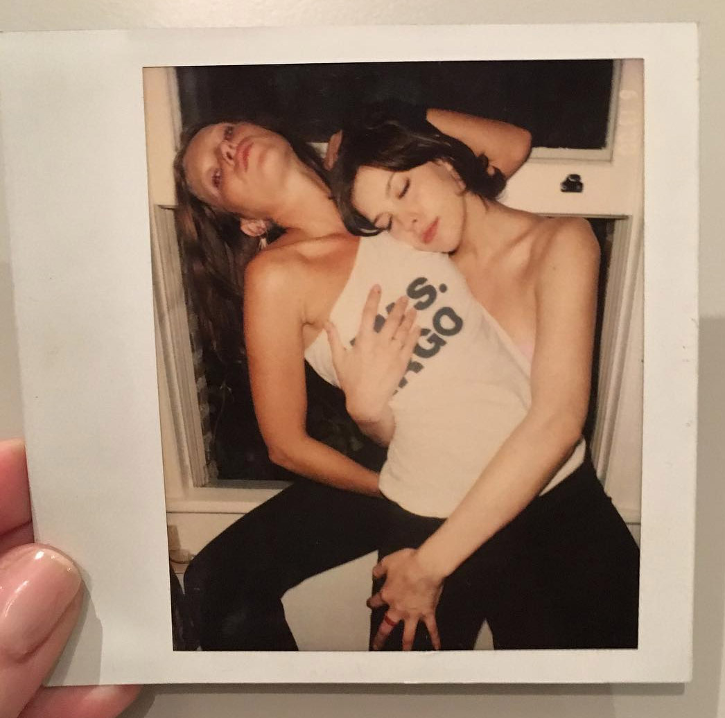 "Look what kate and I just found in a little box of photos / treasure chest . Early 90's nyc girls"