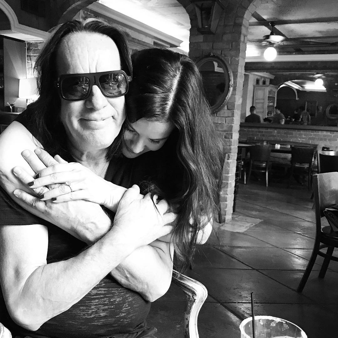 "Such a treat to spend the day in New Orleans with my beautiful step father @the_todd_rundgren I love you to the moon and back"