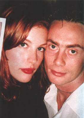 with fiance - Royston Langdon