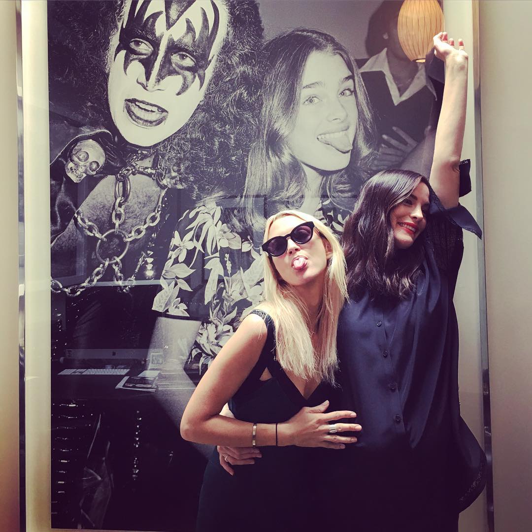 with Kate Moss, from Zanna Roberts Rassi instagram