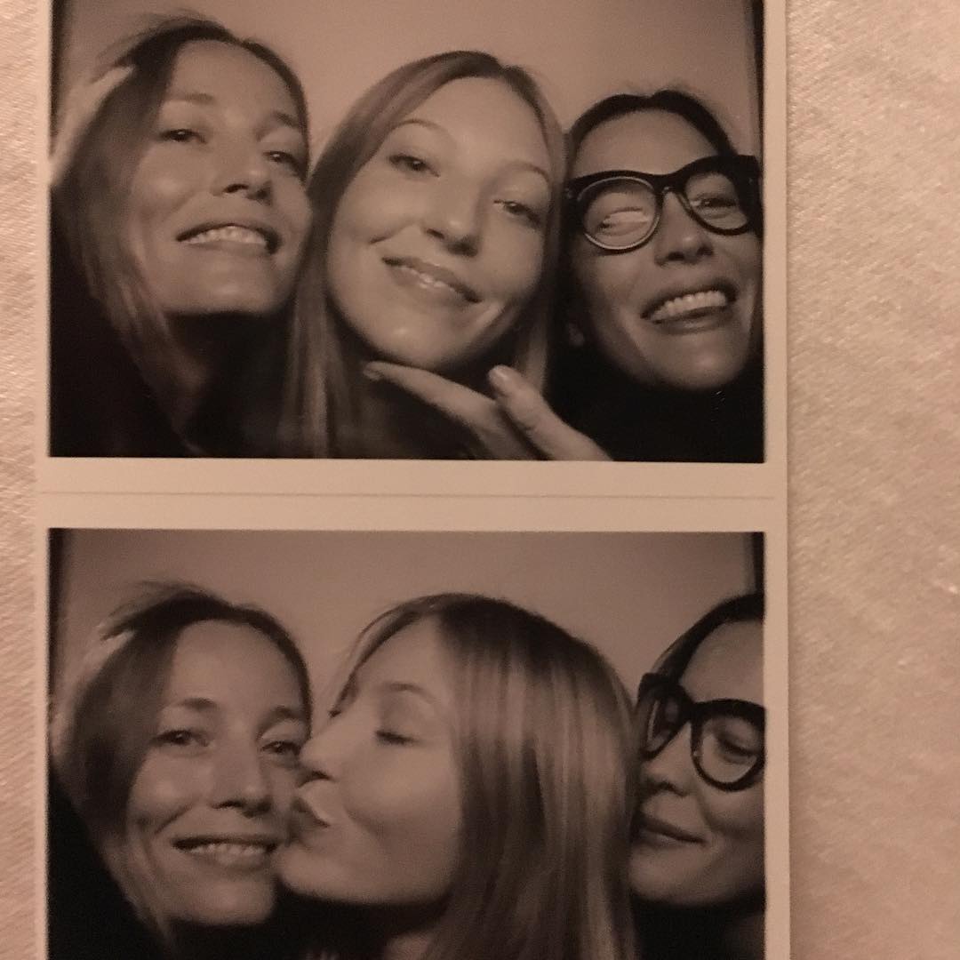 with Lucie de la Falaise and Ella Richards, from Lucie de la Falaise Instagram