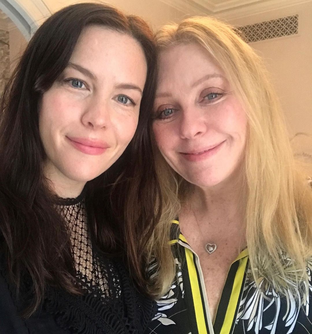 with mom Bebe Buell, from Bebe Buell's Instagram