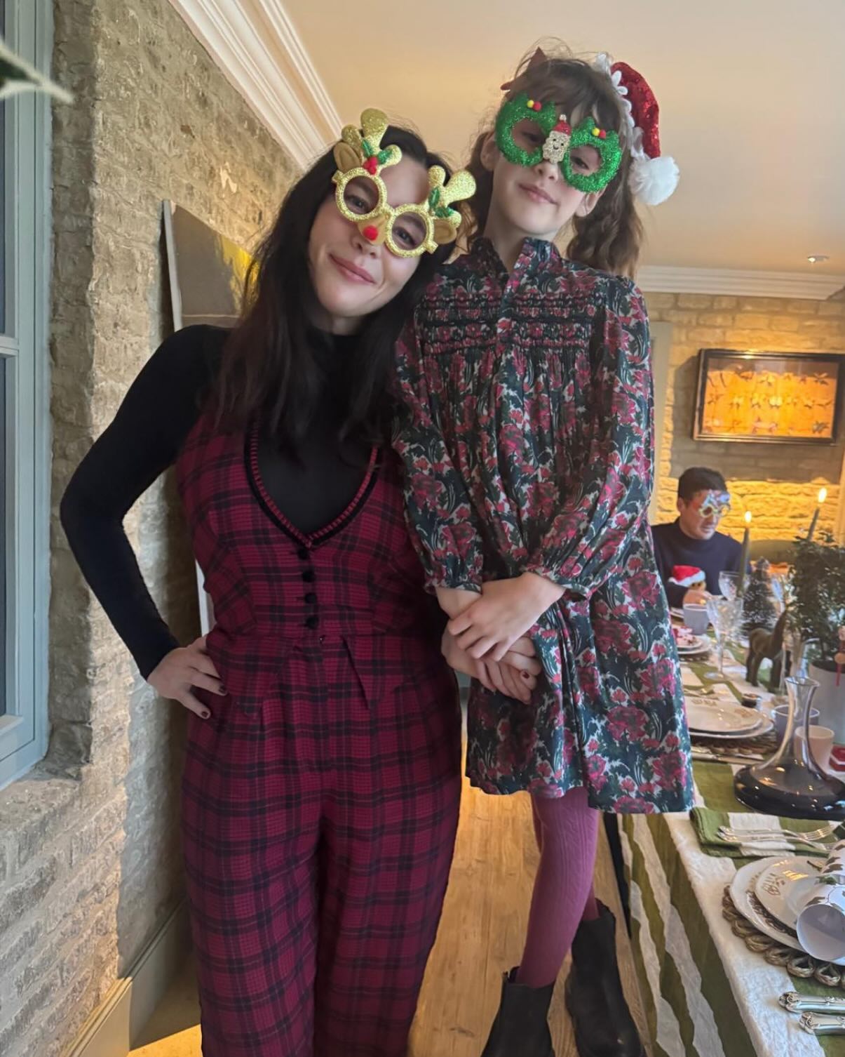 Christmas 2024, with Lula Rose, from David Gardner's Instagram