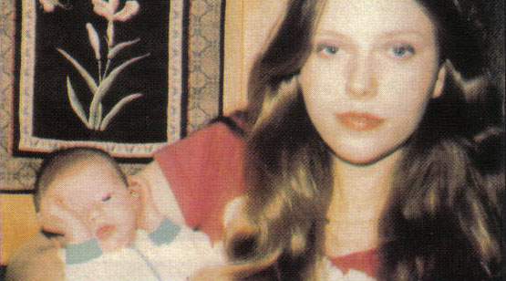 with mom - Bebe Buell