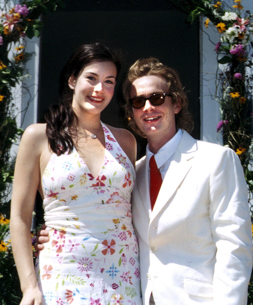 with fiance Royston Langdon - Photograph by Bob Gruen
