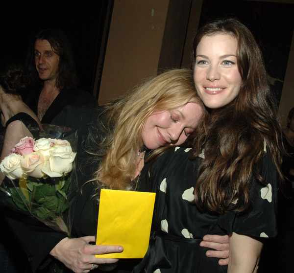 with mom - Bebe Buell