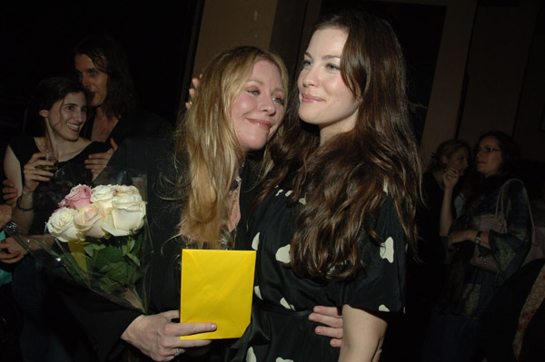 with mom - Bebe Buell
