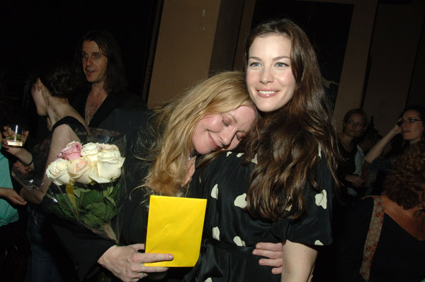 with mom - Bebe Buell