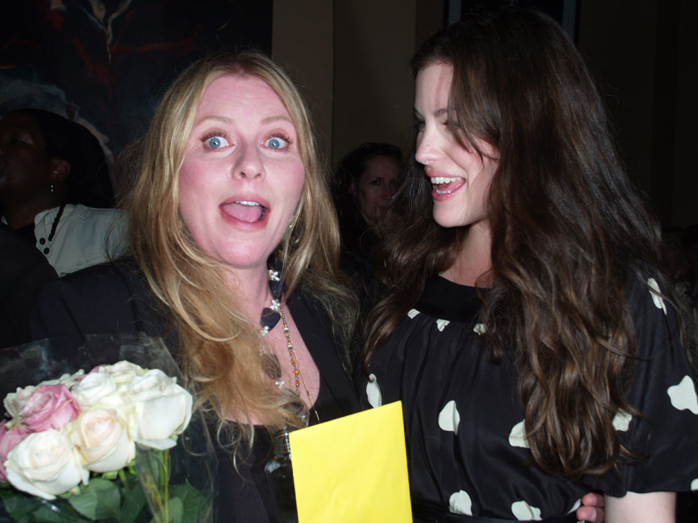 with mom - Bebe Buell