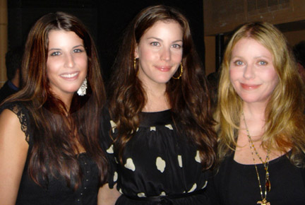 with Shanna Kelly and mom Bebe Buell