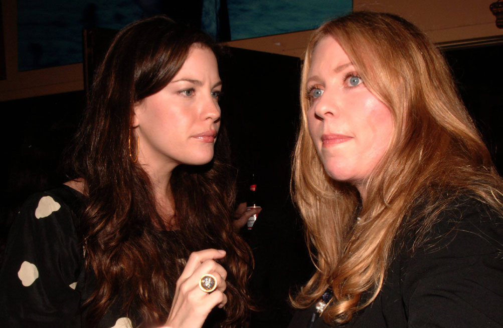 with mom - Bebe Buell