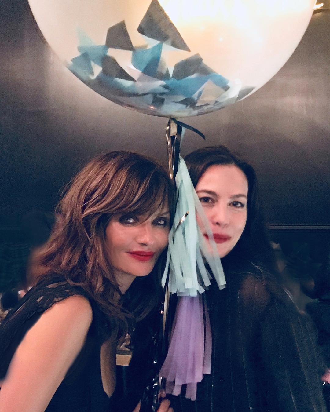 with Helena Christensen, from Helena Christensen's Instagram