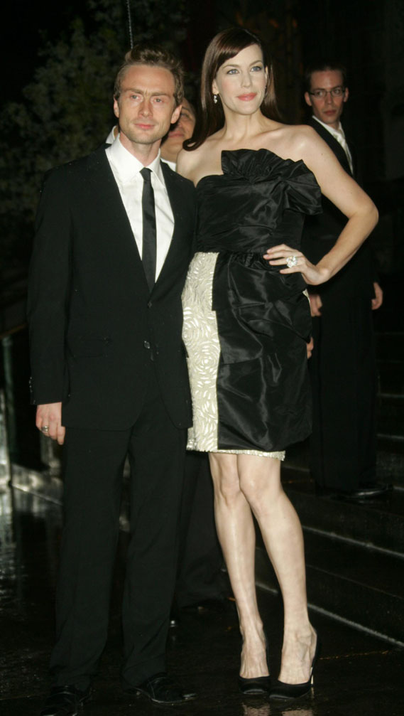 with husband - Royston Langdon